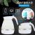 Travel folding kettle silicone folding electric kettle folding constant temperature mini thermos portable electric kettl