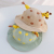 Children's hats spring and summer new fawn cartoon fisherman hat cute baby basin hat girl outdoor sun block hat
