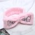 Hot style Korean version OMG facial mask hair band bowknot face wash hair band manufacturers direct sales can be customized logo hair band