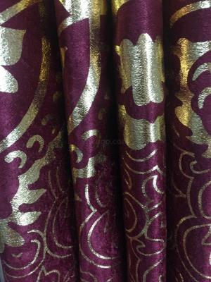 Curtain * high - grade gold decorative pattern Curtain key-2 luxury bo gallery home textile factory direct sales