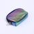 Outside transparent and inside dazzle colorful makeup bag three-piece travel portable storage wash bag