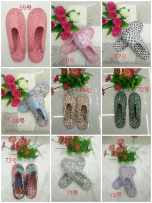 Korean Home shoes, Pure cotton non-slip home shoes,