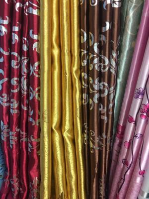 The curtain sticks The golden filament smooth cloth curtain factory direct sale & The bo gallery home textile