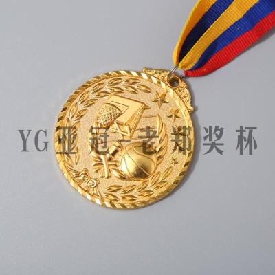 Factory Direct Sales Metal Medal Customization Games Competition Listing Medal Medal Making Kindergarten Award Gold Medal