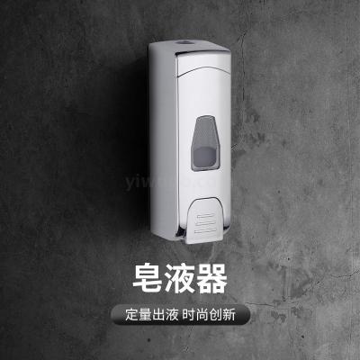 Hotel Soap Dispenser Hand Washing Machine Bottle Manual Press Wall-Mounted Household Shower Gel Shampoo Box