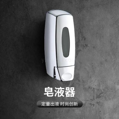 Hotel Soap Dispenser Hand Washing Machine Bottle Manual Press Wall-Mounted Household Shower Gel Shampoo Box