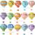 Hot-air balloon paper lantern folding decoration rainbow style export wedding party atmosphere shopping mall festival