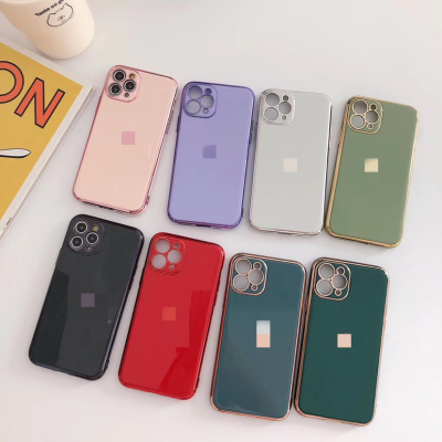 6D Fine - hole electroplating fully coated mobile phone case