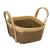 Paper String Material Storage Basket Wholesale Clothes Snack Toys Storage Basket Storage Fruit for Daily Life