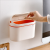 Dustbin wall hanging kitchen toilet household small hole-free suspension