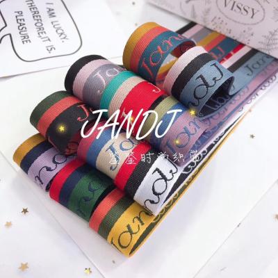 Korean Style Hairband Hair Accessories Hairpin Accessories Flower Packaging Clothing Zipper Accessory Multi-Color Contrast Color Braid