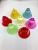 Batch Hair 38mm Opening Paint Colored Bell, Crafts Accessories, Jingling Bell, DIY Accessories