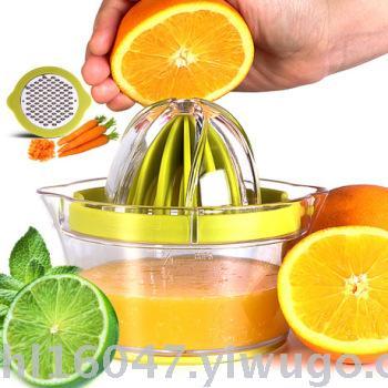 Kitchen Gadget Manual Lemon Juicer Plastic Multifunctional Orange Squeezer