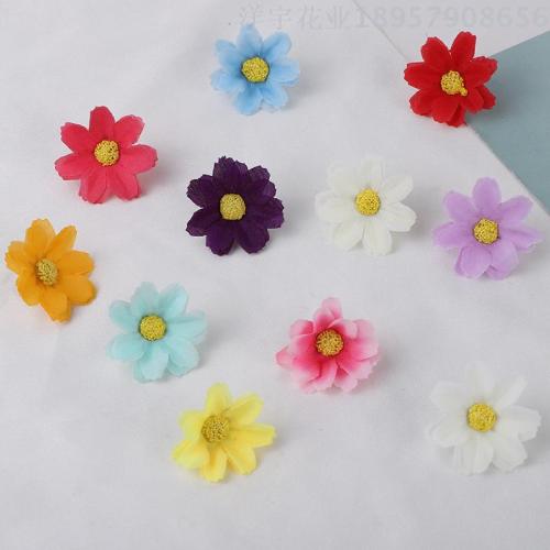 3.5cm simulation small dancing-lady orchid silk flower handmade flowers sunflower diy floral source manufacturers support customization