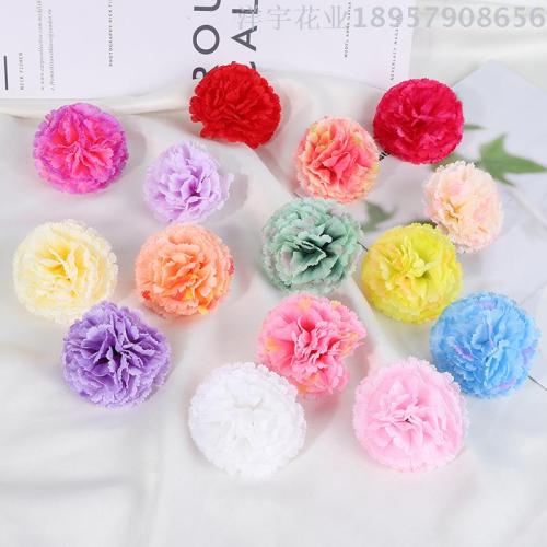 factory direct artificial flower head new diy garland accessories artificial flower silk flower lilac handmade flower head