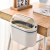 Dustbin wall hanging kitchen toilet household small hole-free suspension