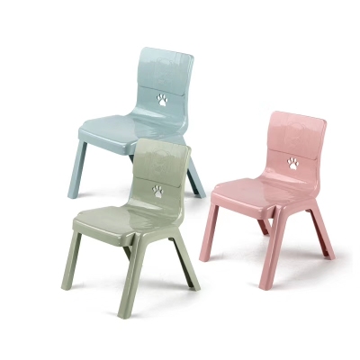 A130 Plastic Stool Thickened Children's Study Stool Plastic Stool Adult Home Use Non-Slip Small Bench Bathroom Non-Slip Stool