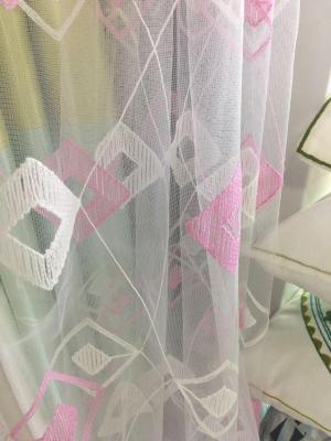 * gauze Curtain style embroidered cloth Curtain bo gallery home textile manufacturers direct sales