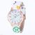 Hot fashion simple ladies quartz watch leisure scale creative design and color men and women students belt wrist watch