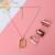 Wholesale healing pendant necklace jewelry gemstone essential oil bottle pendants 