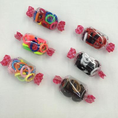 20 candy boxes with 3.5-inch shot silk towel loops