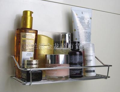 No trace stick bathroom soap rack stainless steel color soap rack soap box cosmetics shelf