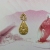 Ancient Style Pipa Ornament Accessories, Copper Parts Small Pipa, Color Retention Small Pendant