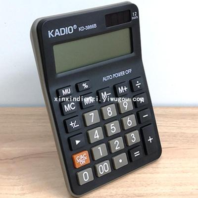 KADIO KADIO 3866B color medium desk calculator office calculator LOGO custom calculator