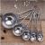 Wire Handle Stainless Steel Measuring Spoon 5-Piece Set Spoon with Scale Measuring Spoon