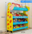 Children's toy storage shelf kindergarten toy storage cabinet baby bookshelf toy shelf plant multi-layer shelf