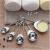 Wire Handle Stainless Steel Measuring Spoon 5-Piece Set Spoon with Scale Measuring Spoon