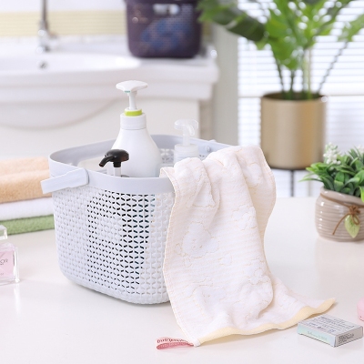 G01-A-9080 Thick and Durable Storage Basket Household Hollow Items Storage Basket Indoor Storage Storage Basket