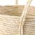 Hand-Woven Two-Color Storage Basket Storage Basket Laundry Basket Sundries Basket Food Storage Basket