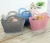 Y24-3887 Plastic Rattan-like Shopping Basket Nordic Color Vine Portable Lifting Vegetable Basket Basket