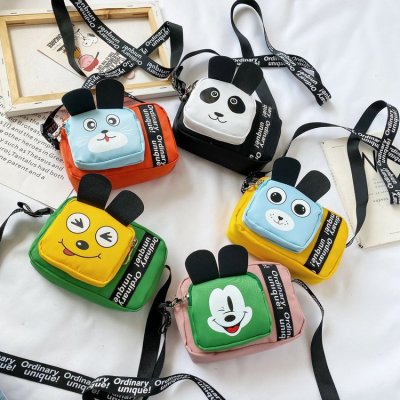 Wholesale Korean Version of Children's Bag  Cartoon Cross-body Bag Instagram Trend Small Square Bag for boys and girls