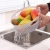 G01-A-9074 Household Practical Vegetable Washing and Draining Basket Creative Multifunctional Draining Basket Draining Storage Basket