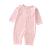 Baby onesie cotton long sleeve climbing clothes baby clothes children's air conditioning clothing nine minutes sleeve