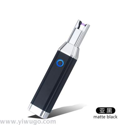 New Creative Kitchen Special Metal Charging Single ARC lighter electronic Cigarette lighter cross-border gifts