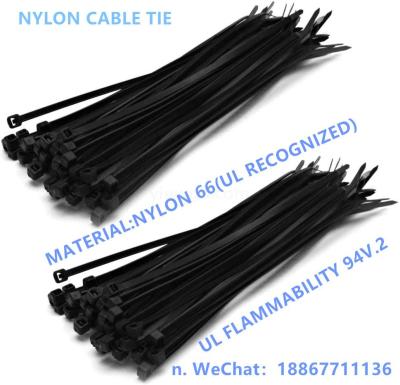 Multi-function nylon tie 30/40 cm * self-locking cord tie 0.19 inch wide nylon tie black/white