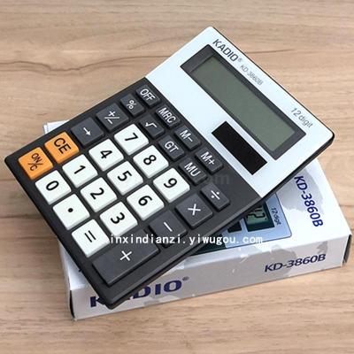 KADIO KADIO 3860B medium desk calculator office calculator LOGO custom calculator