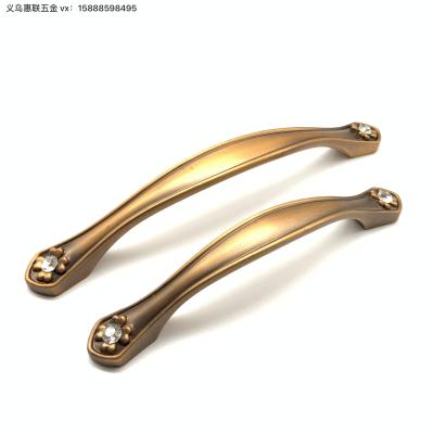 Factory Direct Sales New Chinese Style Glossy Handle Cabinet Wardrobe Hardware Cabinet Door Drawer Furniture Handle