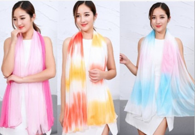 2017 new beauty yarn color scarf to match all silk scarves stalls supply manufacturers wholesale taobao style gauze \"women