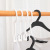 KM5010 household wardrobe long neck hooks W space hanger hook creative dislocation plastic hook without'm 5