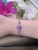 Swarovski element bracelet, high-end fashion
