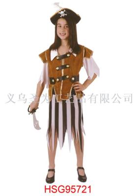 Stage Wear Makeup Ball Performance Costume Female Pirate Look Series