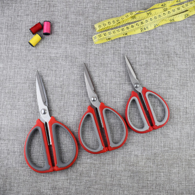 Stainless steel household power scissors. Tailor 's scissors. Office stationery scissors factory sell