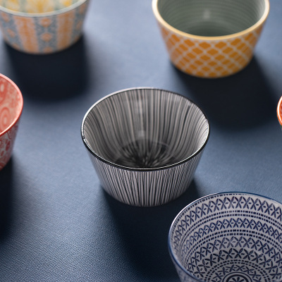 Insta-style tableware ceramic bowls sufreboutin family breakfast bowl fruit bowl ice cream and yogurt bowl
