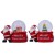 Creative three-dimensional Santa Claus Santa elk crystal ball set resin gifts home decoration gifts