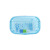 822 bathroom transparent asphalt soap box simple laundry soap box cover asphalt can be separated soap box mixed color