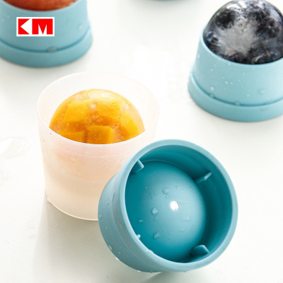 KM 5050 ball Popsicle mold for ice hockey ice box plastic ice cream box ball mold for ice